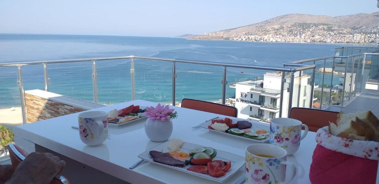 Sadet'S Penthouse Saranda Lägenhet Exteriör bild