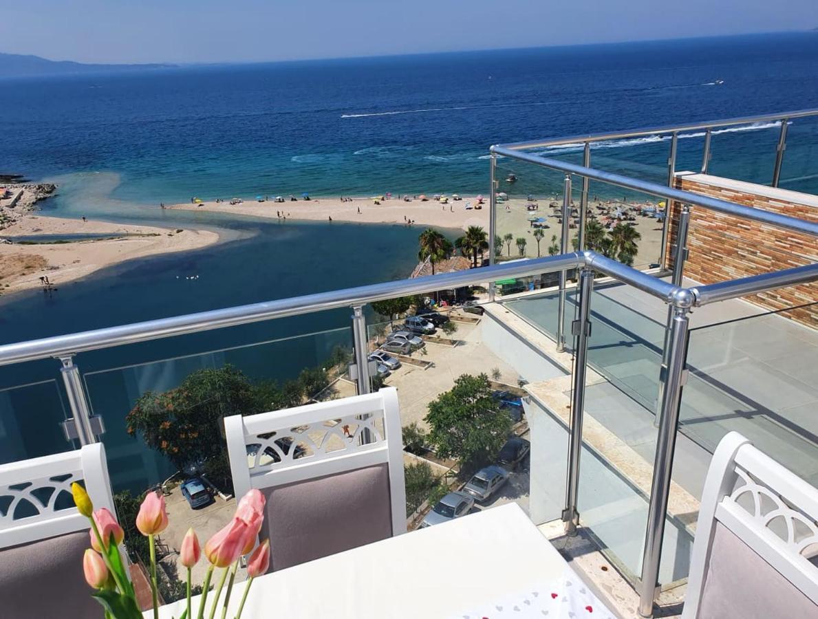 Sadet'S Penthouse Saranda Lägenhet Exteriör bild