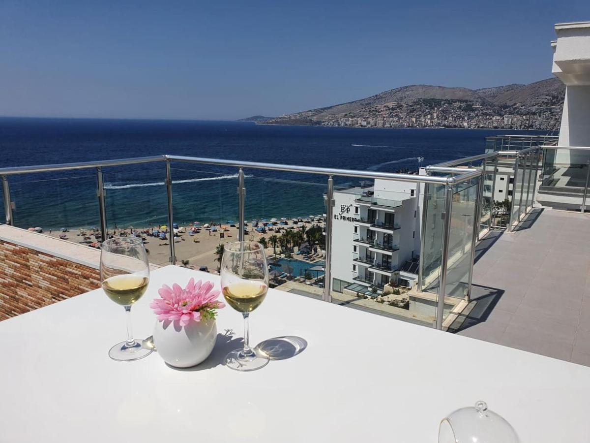Sadet'S Penthouse Saranda Lägenhet Exteriör bild