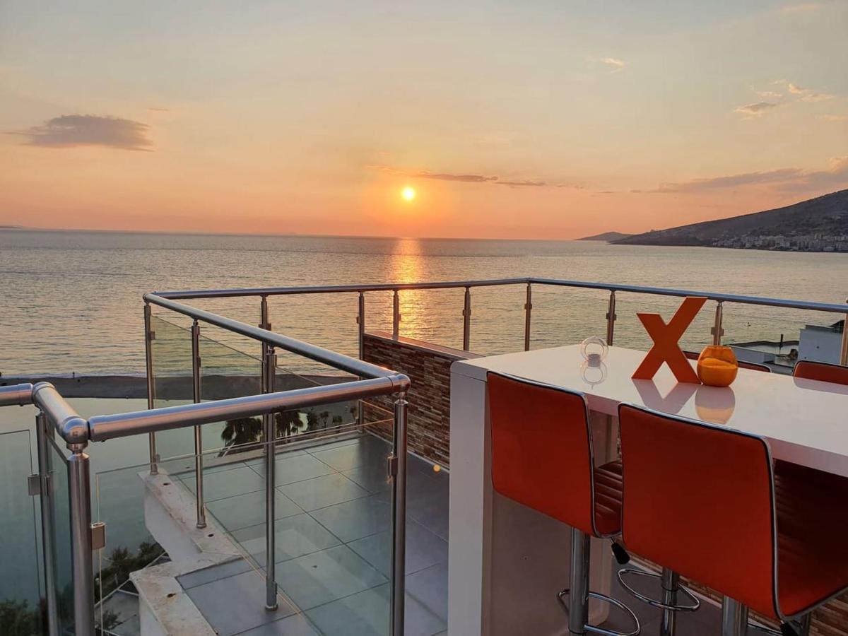 Sadet'S Penthouse Saranda Lägenhet Exteriör bild