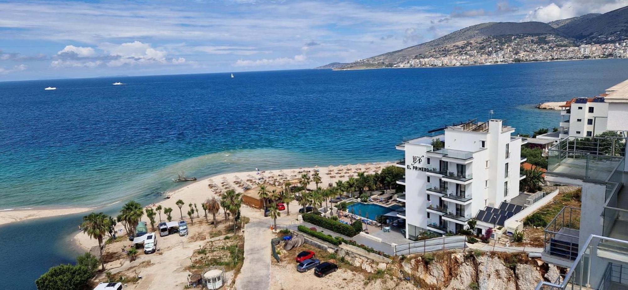 Sadet'S Penthouse Saranda Lägenhet Exteriör bild